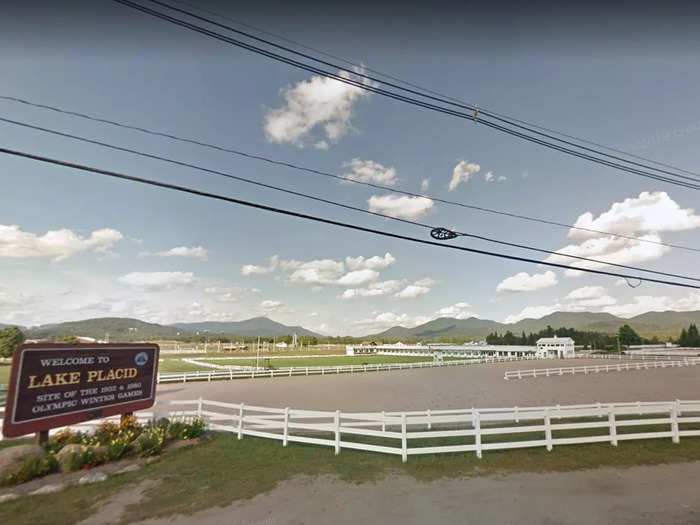 You can still visit the Olympic grounds in Lake Placid and look at various venues and locations, but the Lake Placid Equestrian Stadium is gone.