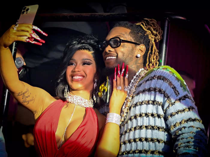 April 2022: Cardi B and Offset reveal their baby boy