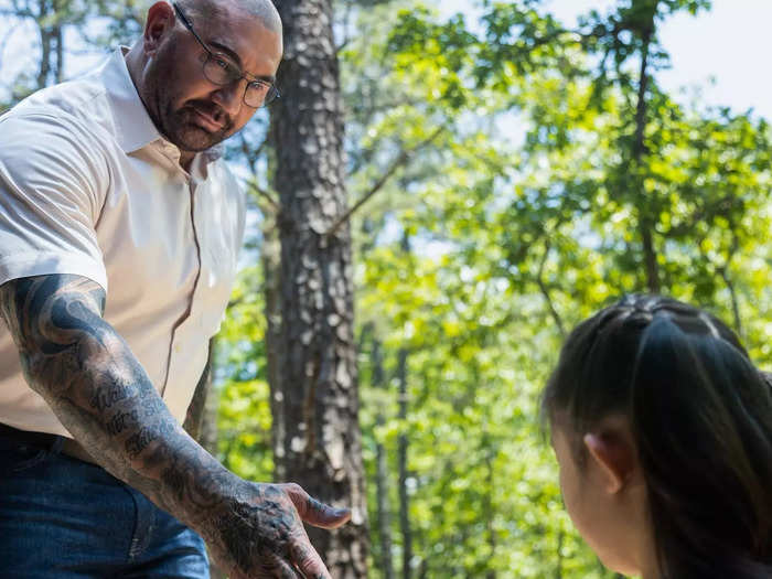 6. "Knock at the Cabin" is a handsomely made thriller with a solid performance from Dave Bautista.