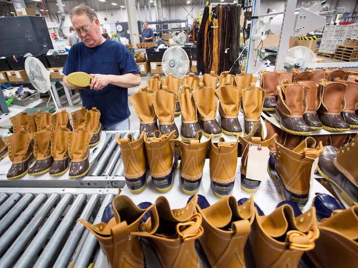 Ownership of L.L. Bean is split between dozens of family members.