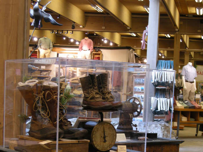 Initially, Bean sold just one product: the Maine Hunting Shoe.