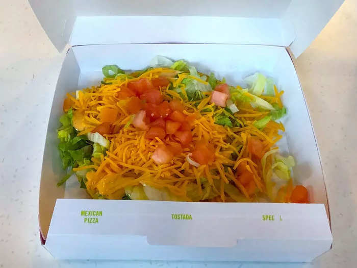 The Spicy Tostada was also removed from the Taco Bell menu.