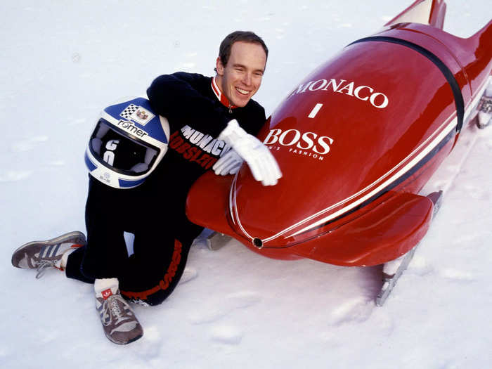 Prince Albert II was also an Olympian, competing on Monaco