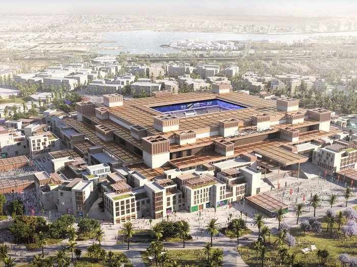 The Jeddah Central Development Stadium will have a 45,794-seat capacity and is planned to be completed by 2027.