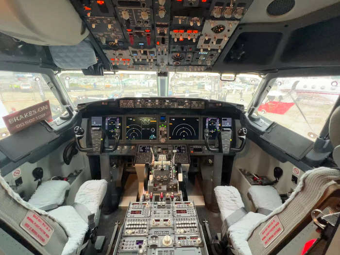 The flight deck is just about the only thing that looks the same as an airline