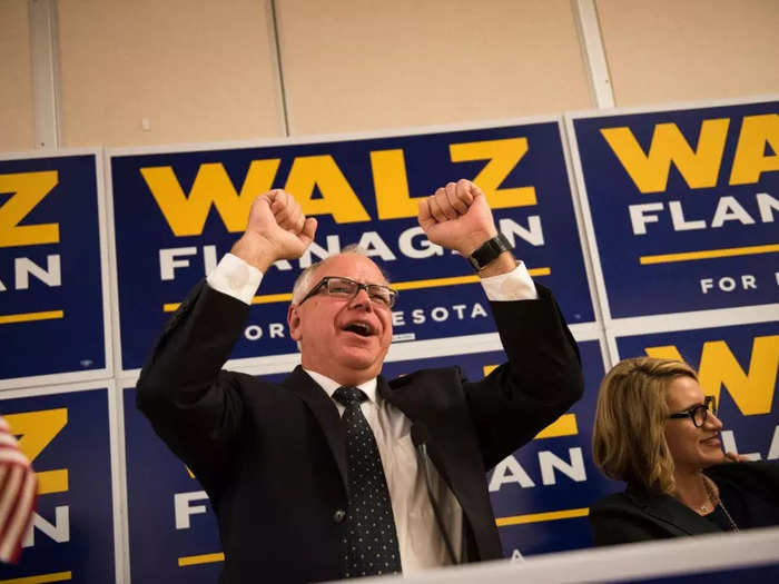 As governor, Walz championed progressive policies, including paid family leave, reproductive rights, and universal background checks on firearms.