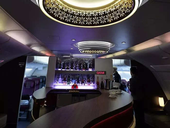 Qatar CEO says the airline isn’t ditching its Airbus A380s just yet. See inside the superjumbo, complete with a bar and lounge.  | Business Insider India