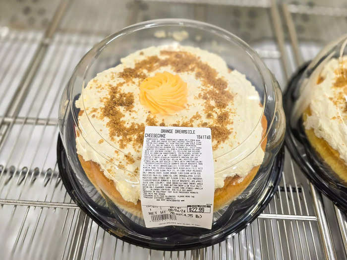 The orange-Dreamsicle cheesecake is the perfect sweet bakery find for the end of summer.