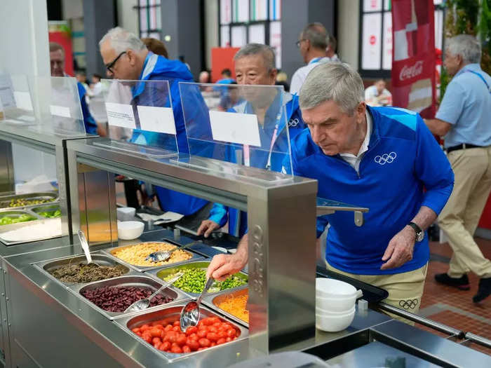 A salad bar features over 30 options, but no avocados.