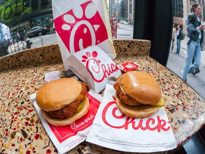 Chick-fil-A created its original chicken sandwich in 1964.