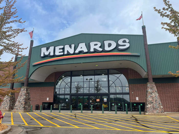 He name-dropped Menards.