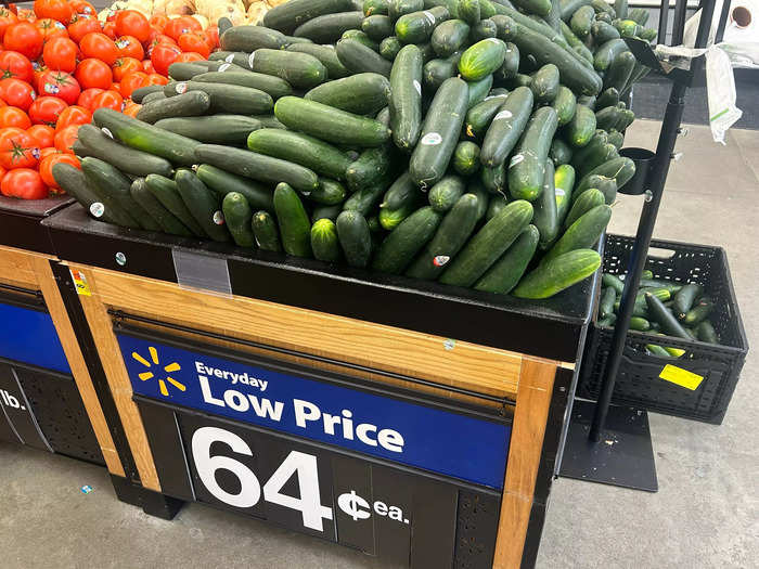 I started in the produce aisle at Walmart. 