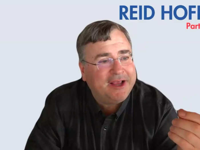 Greylock partner Reid Hoffman closed out the call with some fiery remarks.