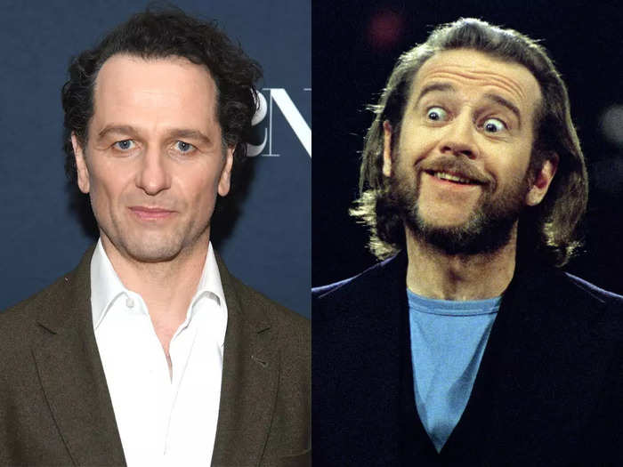 Matthew Rhys plays George Carlin, the first-ever host of "SNL." 