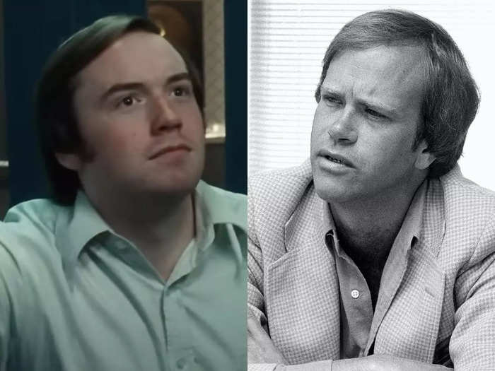 Cooper Hoffman stars as "SNL" producer Dick Ebersol. 