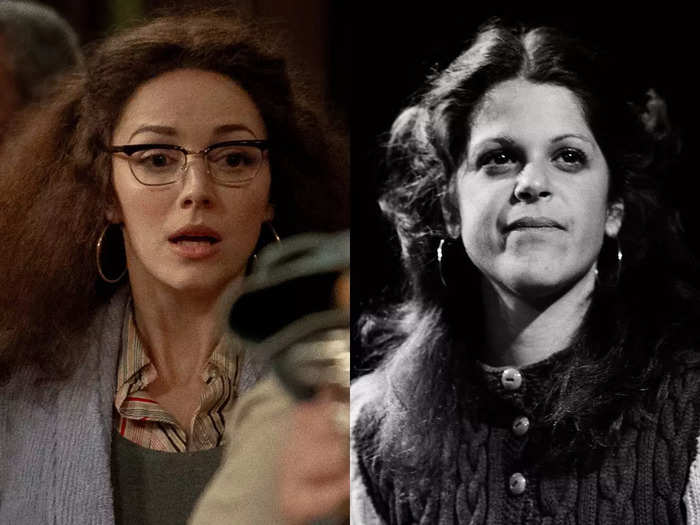 Actor and singer Ella Hunt plays Gilda Radner, the first actor cast on "SNL."