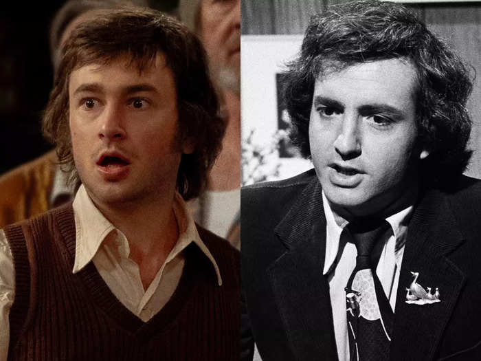 Gabriel LaBelle stars as "SNL" creator and producer Lorne Michaels. 