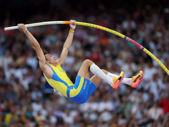 Armand "Mondo" Duplantis broke his pole vault world record — for the ninth time.