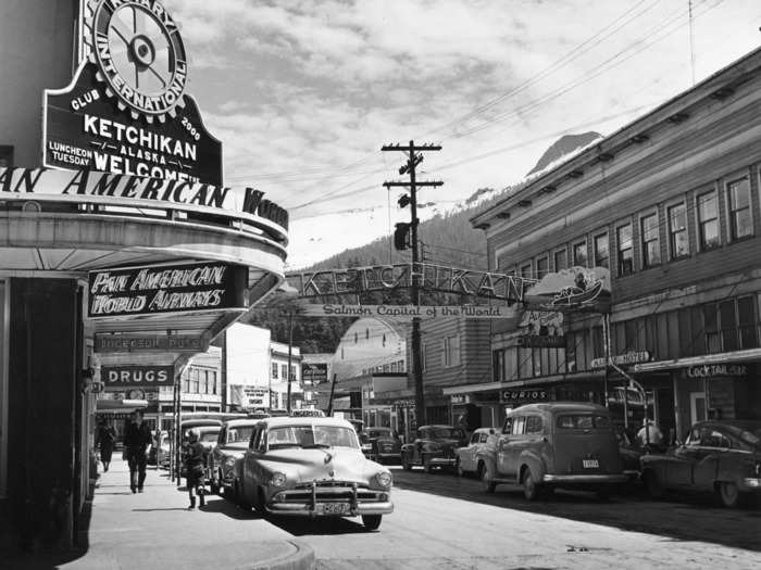 1950: By 1950, the city of Ketchikan had begun calling itself the Salmon Capital of the World.