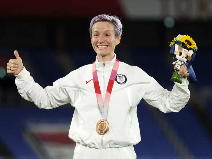 Megan Rapinoe scored two goals to help the US defeat Australia 4-3 in the 2020 Olympics in Tokyo.