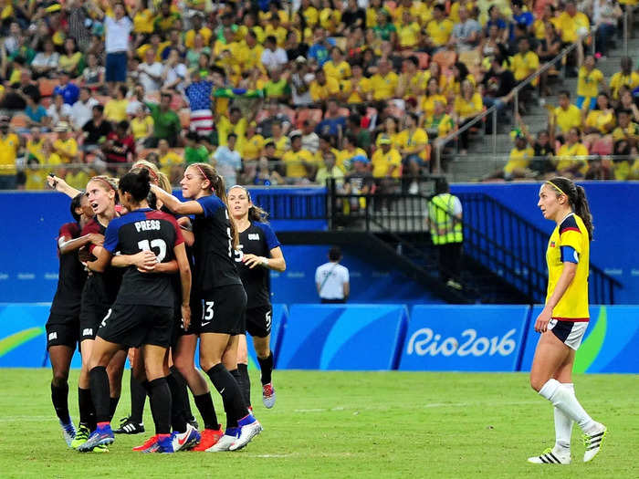 In what was otherwise remembered as a disappointing 2016 Olympics for the USWNT, Mallory Pugh was a shining star.