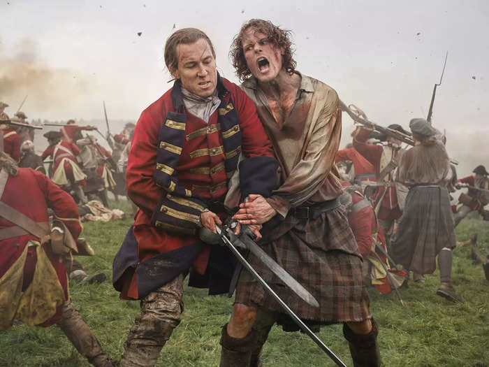 The villainous Black Jack met his end at the Battle of Culloden in season three.