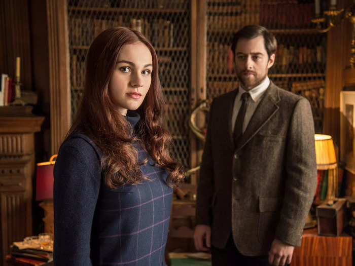 Sophie Skelton made her debut in the season two finale as Brianna, Jamie and Claire