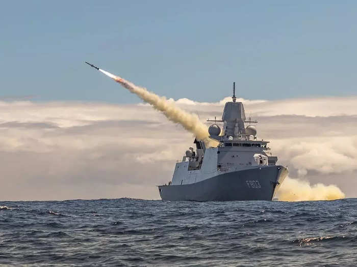 Harpoon missiles