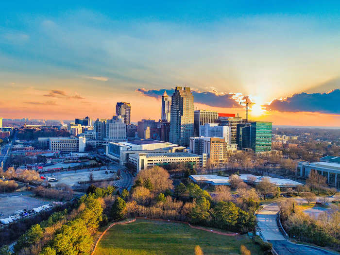 8. Raleigh, North Carolina