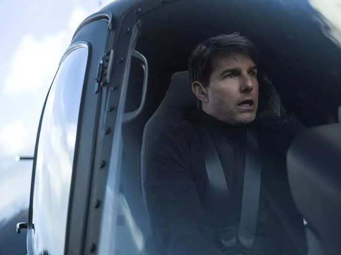 10. Cruise flew a helicopter in "Mission: Impossible — Fallout."