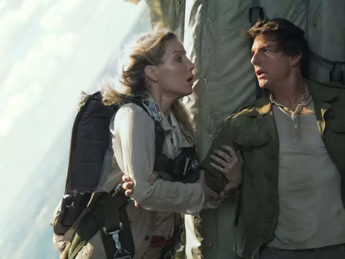 11. For the cargo-plane crash in "The Mummy," Cruise did the stunt inside a NASA plane that trains astronauts for zero gravity.