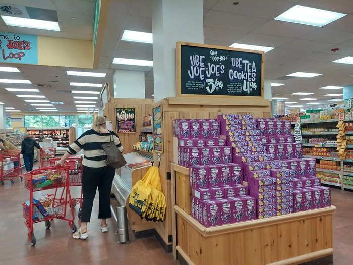 Now for the products themselves. As well as food, the store I visited sold flowers, plants, alcohol, and a limited selection of household items. I was impressed by how many food products were labeled as organic.