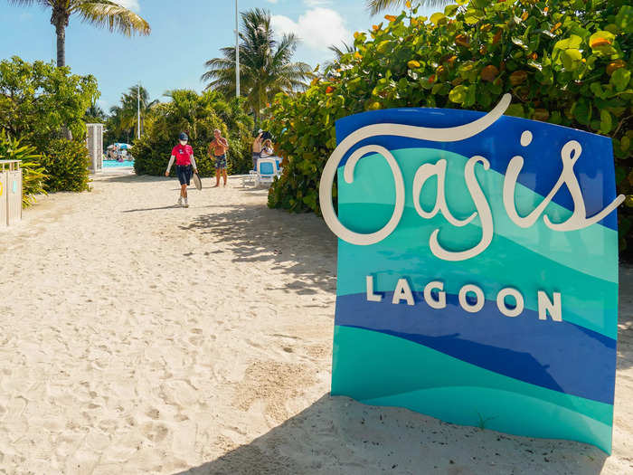 If you prefer the pool over the beach, head to Oasis Lagoon.