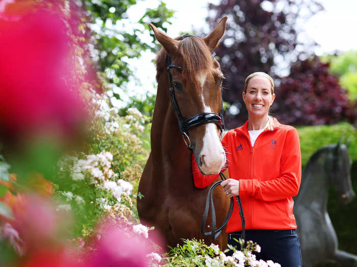 Six-time dressage Olympic medalist Charlotte Dujardin of Great Britain was barred from the Paris Olympics after a video reportedly showed her whipping a horse.