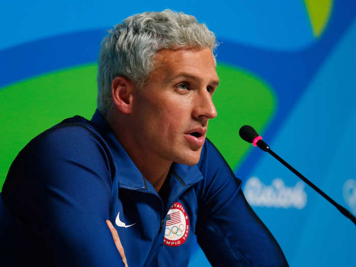 US swimmers Ryan Lochte, Jimmy Feigen, Gunnar Bentz, and Jack Conger were embroiled in scandal after vandalizing a gas station in Rio and claiming to have been mugged at gunpoint.