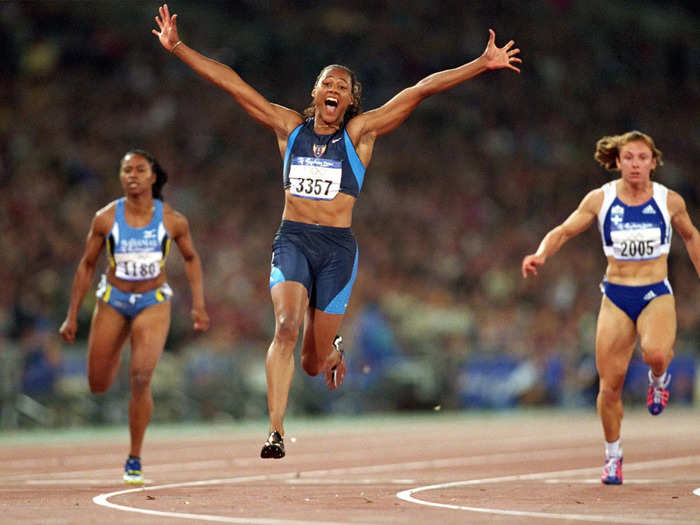 Team USA track athlete Marion Jones was stripped of her five Olympic medals, including three gold, after admitting to using steroids to prepare for the competition.