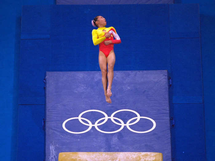 Also that year, it was discovered that Chinese gymnast Dong Fangxiao had lied about her age, breaking the rules.