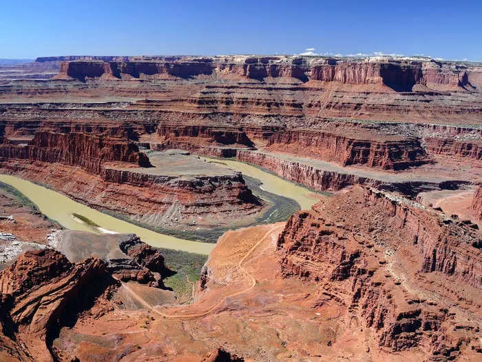 Dead Horse Point State Park in Utah looks like the Grand Canyon.