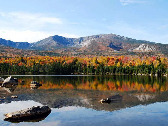 Baxter State Park in Maine rivals Acadia National Park.