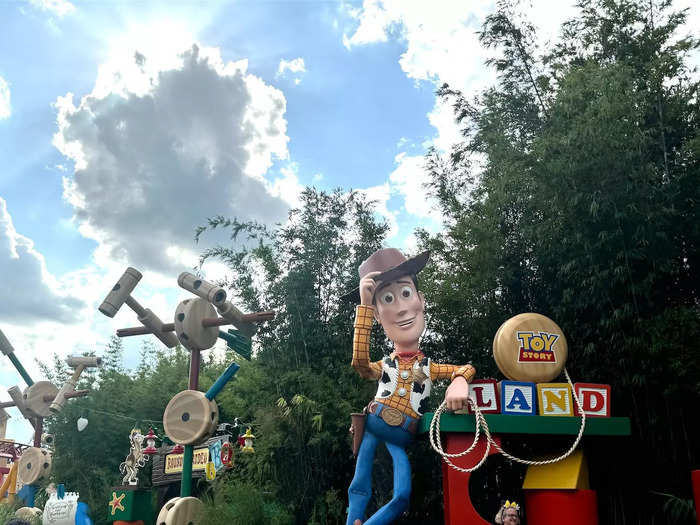 Then it was time to head over to Toy Story Land.