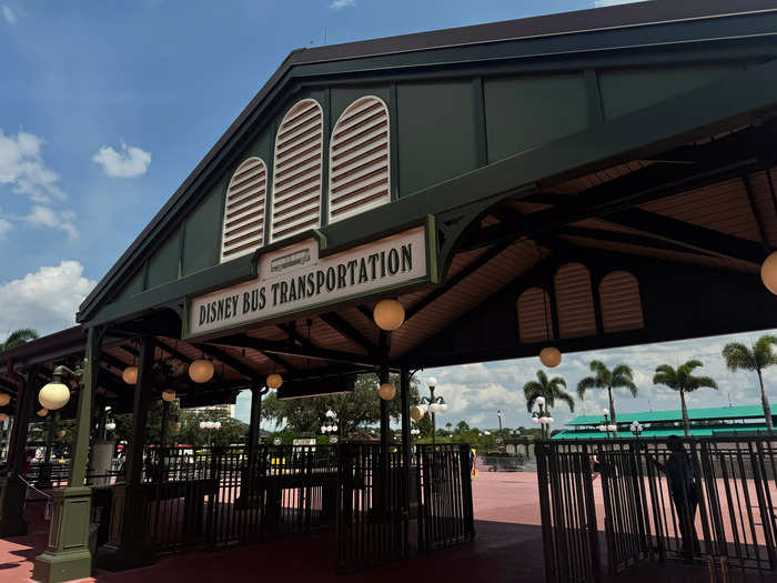 The breakdowns ate up a little bit of our time, so we decided to head over to Hollywood Studios for our last three rides. We took the bus.