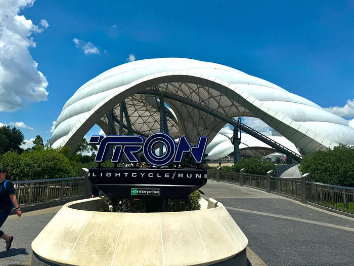 Then it was time for TRON, which opened in 2023. It was worth the extra $20.