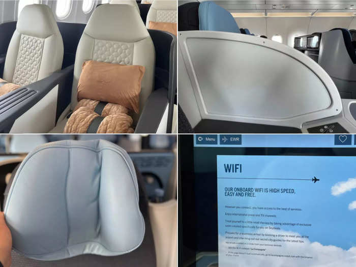 Other differences include Beond lacking a middle divider, a headrest, and WiFi.