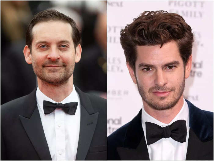 Tobey Maguire and Andrew Garfield