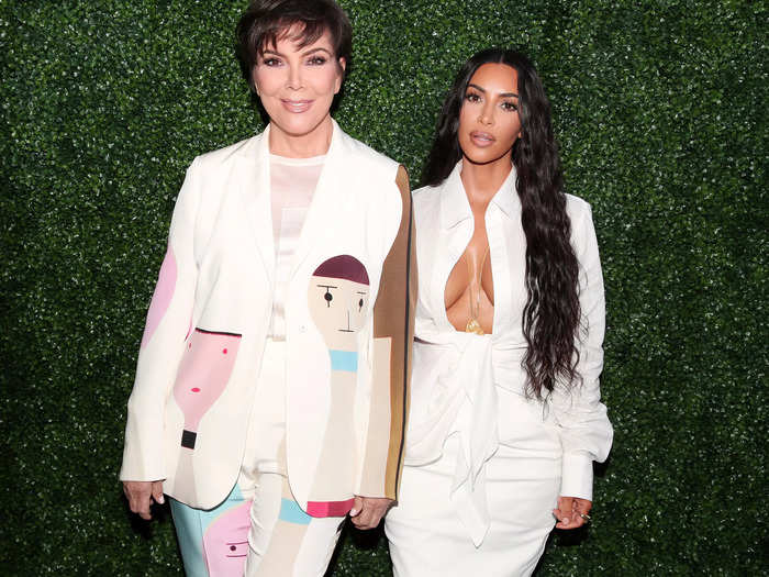 Kim Kardashian and Kris Jenner