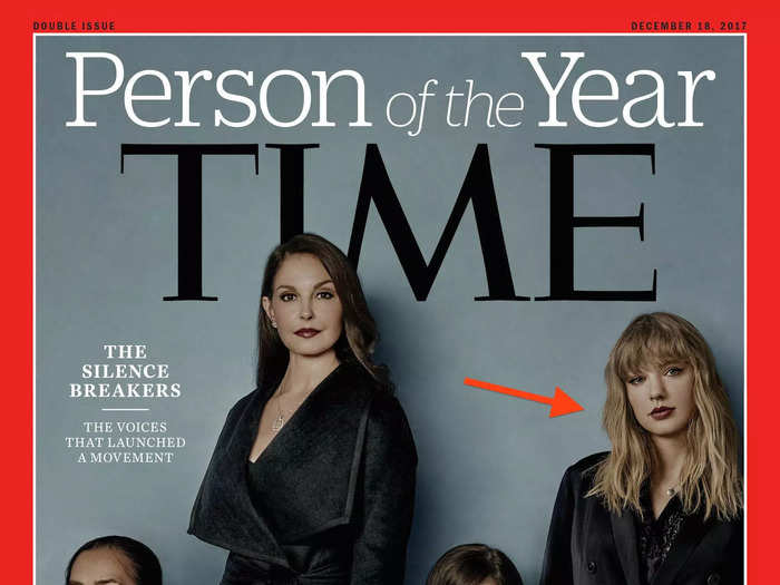 Swift was featured on Time magazine