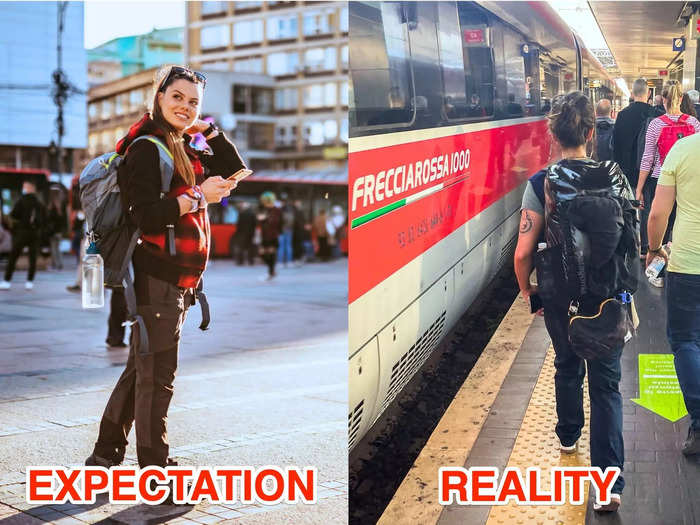 Disappointing photos show what it’s really like to backpack across Europe | Business Insider India