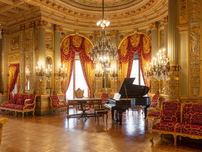 The Vanderbilts played music and hosted concerts in their Music Room.