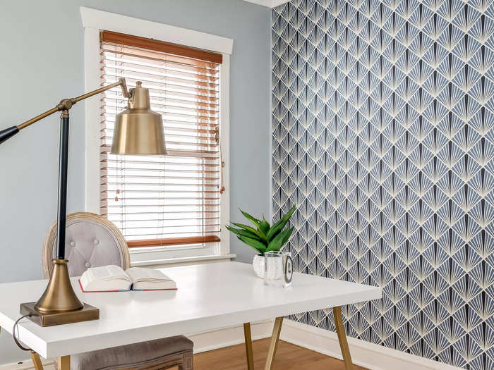 Bold wallpaper can overwhelm a space and it rarely stands the test of time.