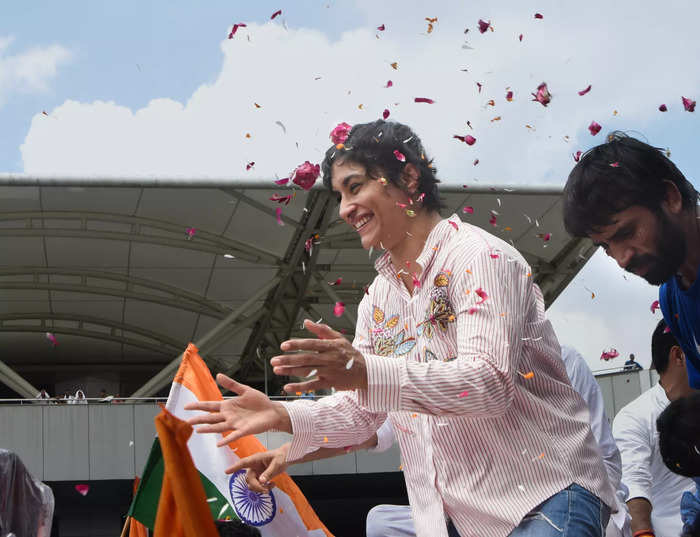 Our fight will continue, the truth will prevail: Vinesh Phogat after returning to India from the Olympic Games in Paris